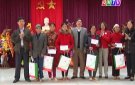 Các đồng chí lãnh đạo Huyện ủy - HĐND- UBND huyện đã đến thăm, chúc tết Đảng bộ và nhân dân các xã, thị trấn, các đơn vị